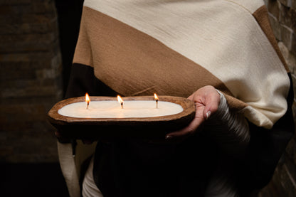 3-wick Dough Bowl Candle - Farmhouse