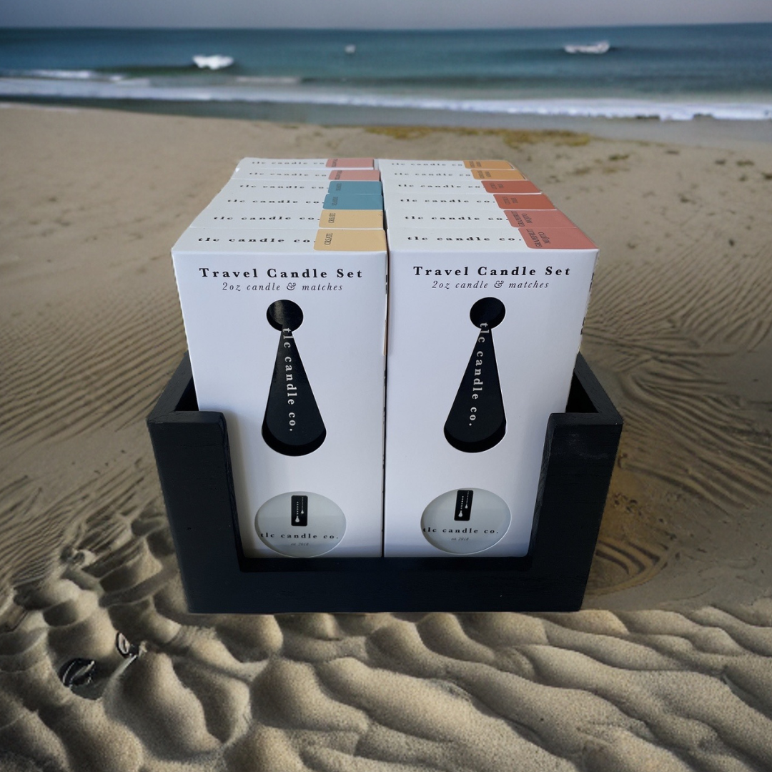 "Coastal" Travel Candle Set (12)