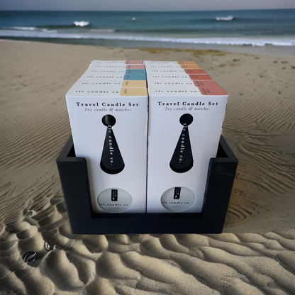 "Coastal" Travel Candle Set (12)